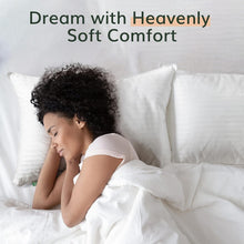 Load image into Gallery viewer, Standard Size Cooling Bed Pillows - Down Alternative &amp; Plush Support, Set of 2