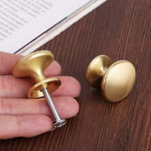 Load image into Gallery viewer, 30 Pack Brass Drawer Knobs - Gold Kitchen Cabinet Handles for Easy Upgrade