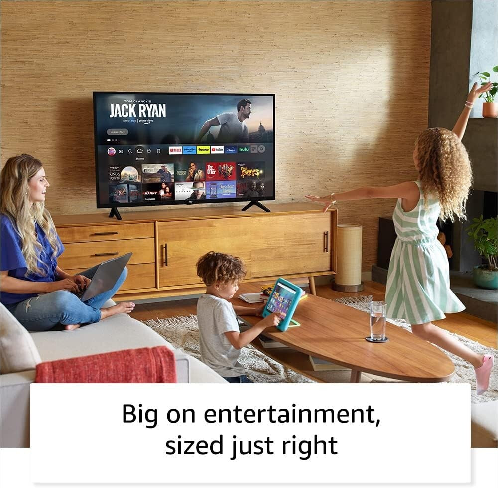 40" Full HD Smart TV with Dolby Audio & Alexa Control - Watch Anytime, Anywhere