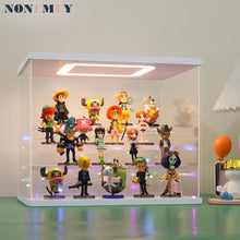 Load image into Gallery viewer, Clear Acrylic Display Case Stand with LED Lighting - Elegant 4-Tier Organizer