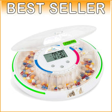 Load image into Gallery viewer, Advanced Electronic Medication Organizer with Alerts - 6 Dosage Templates &amp; LCD
