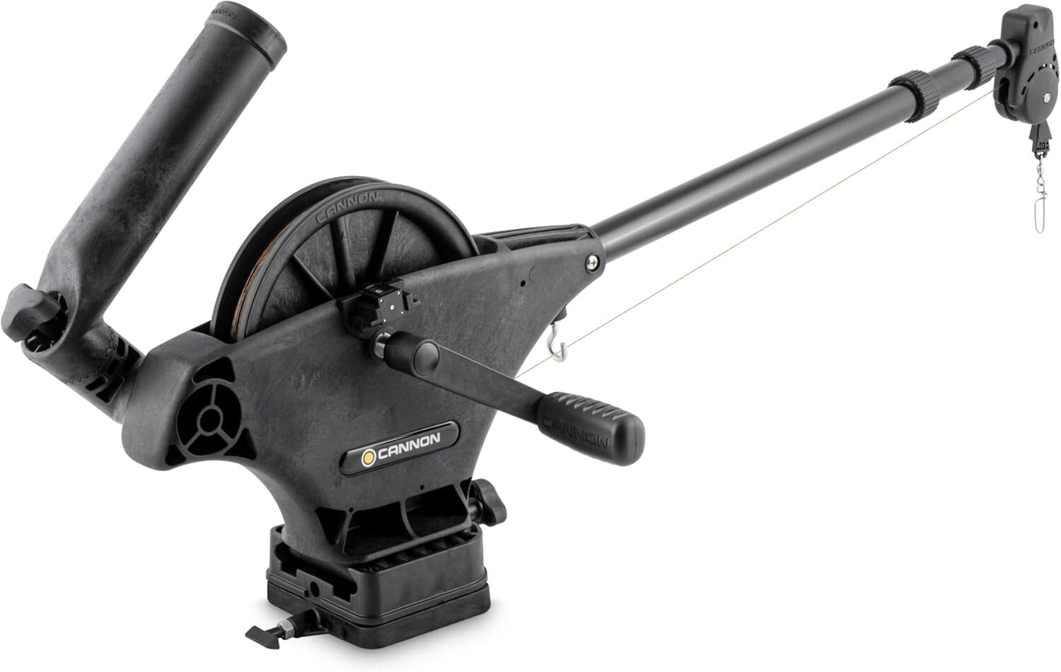 Durable Manual Downriggers with Ergonomic Handle | Perfect for Fishing Ventures