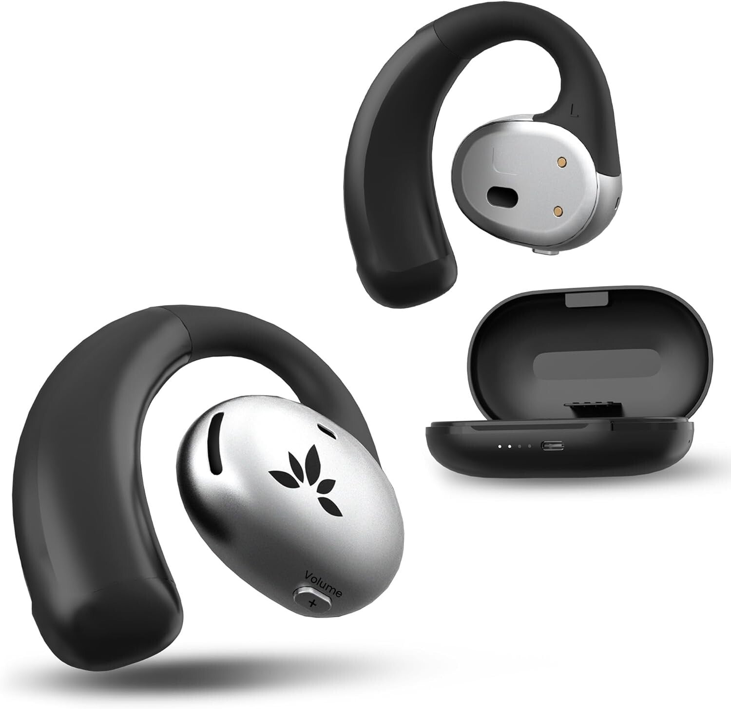 Crisp & Clear Pebble Bluetooth Earbuds with Open-Ear Fit for Active Lifestyles