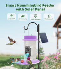 Load image into Gallery viewer, Smart Hummingbird Feeder with HD Camera - Solar-Powered &amp; Ant-Proof 1.1 lbs