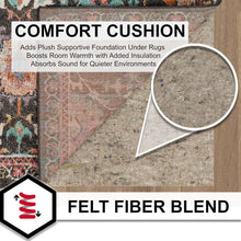 Load image into Gallery viewer, Sound-Absorbing 8' x 10' Felt Rug Pad - Protects Floors &amp; Enhances Comfort
