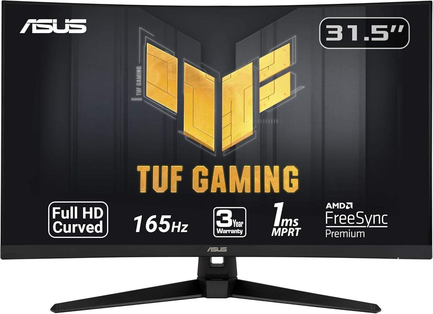 32-Inch Full HD Curved Monitor with 165Hz Refresh Rate for Ultimate Gaming