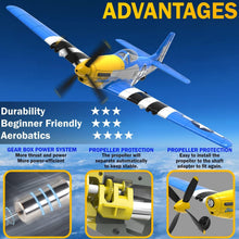 Load image into Gallery viewer, Beginner-Friendly RC Plane with 3 Modes &amp; Stabilization - 12 Minute Flight Time