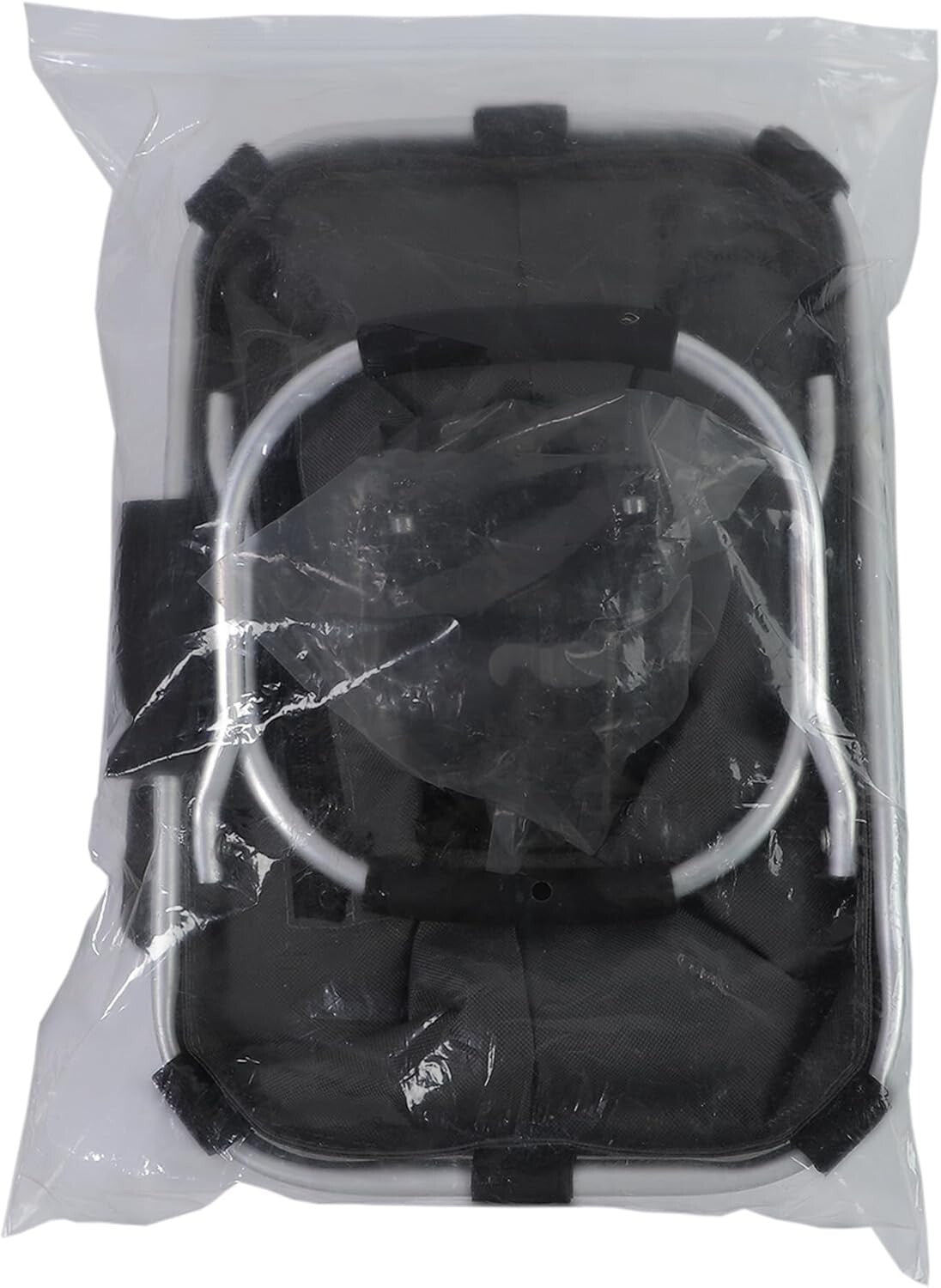 Lightweight and Durable Detachable Bike Basket with Side Pockets for Easy Access