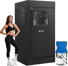 Load image into Gallery viewer, Home Steam Sauna with 4L Generator - Fast Heating &amp; Ultra Thick Cotton Design