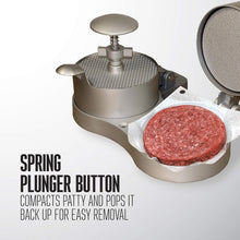 Load image into Gallery viewer, Heavy-Duty Burger Press with Spring Ejector - Make 4.5" Patties Effortlessly