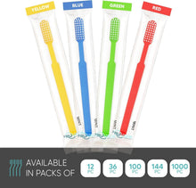 Load image into Gallery viewer, Essential 150 Count Disposable Toothbrush Set - Waterless Mint Flavor for Travel
