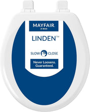 Load image into Gallery viewer, Heavy Duty White Round Toilet Seats - 2-Pack, Non-Slip, Easy DIY Installation
