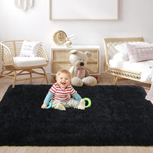 Load image into Gallery viewer, Soft Polyester 8x10 Feet Shag Rug - Ideal for Living Room, Nursery &amp; Kids Rooms