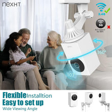 Load image into Gallery viewer, Versatile 1080P Smart Camera with Adjustable Angles for Complete Indoor Coverage