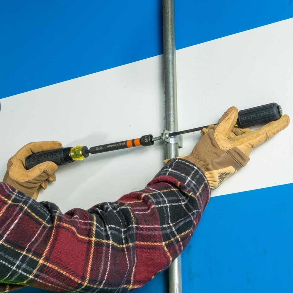 Impact Rated 7-Piece Nut Driver Set with Ratcheting Handle & Easy Identification