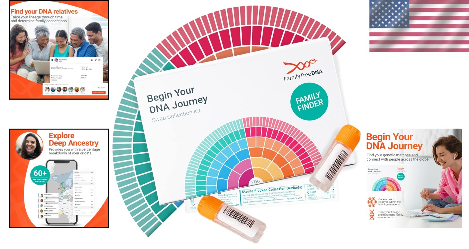 Discover Your Ancestry with DNA Test Kit - Family Finder for Genetic Roots