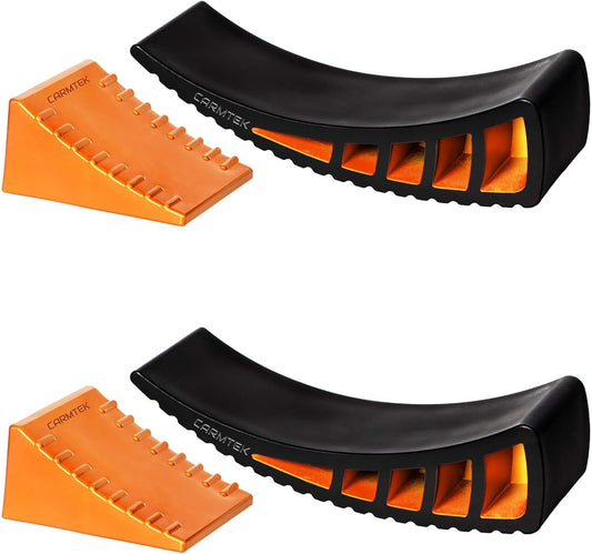 Customizable Camper Leveling Kit - Fit for Trailers Up to 35,000 Lbs with Chocks