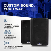 Load image into Gallery viewer, Powerful 350W Bluetooth Speaker with 2-Channel Mixer - Perfect for Events