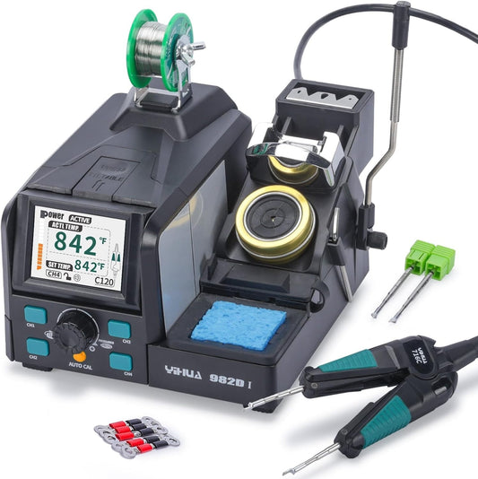 High-Performance Hot Tweezers Soldering Station - Intelligent Features & Display