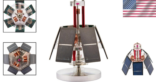 Solar Mendocino Motor Model - 9.1'' Educational Toy for Science Enthusiasts