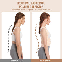 Load image into Gallery viewer, Breathable Mesh Posture Corrector with Support Rods - Ideal for Scoliosis Relief