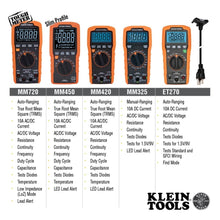 Load image into Gallery viewer, Premium Digital Multimeter: 600V &amp; 10A Measurement with Safety Features Included
