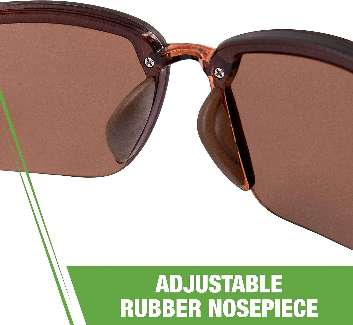 ES5 Ultralight Safety Eyewear with Adjustable Nosepiece & UV Protection