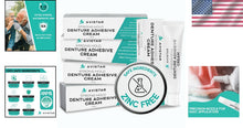 Load image into Gallery viewer, Zinc-Free Denture Adhesive Cream - 5 Pack, 8-12 Hour Hold, Natural Ingredients
