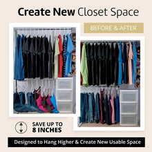 Load image into Gallery viewer, Elegant Black Velvet Hangers - Slim Design for Maximizing Closet Space, 40-Pack
