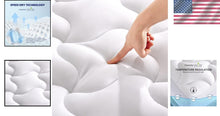 Load image into Gallery viewer, Breathable Quilted Twin XL Mattress Cover - Cooling Technology for Hot Sleepers