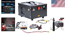 Load image into Gallery viewer, Lightweight 12v/110v High Pressure PCP Air Compressor for Air Guns &amp; Paintball