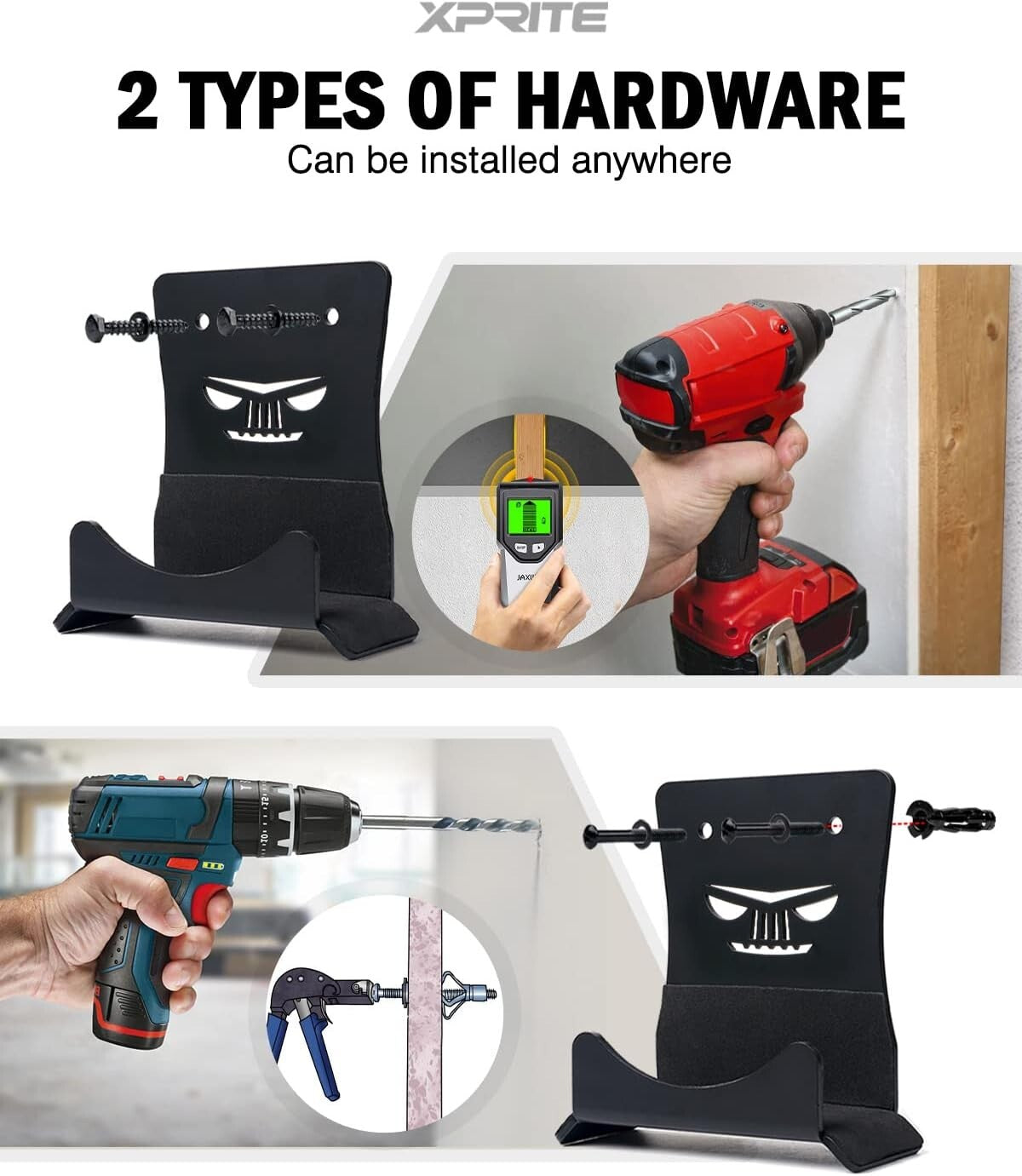 Jeep-Specific Wall Mount Storage Hangers - Easy Installation & Durable Design