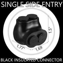 Load image into Gallery viewer, Black Insulated Multi Cable Connectors - Pre-Filled Splice Terminals for Wiring