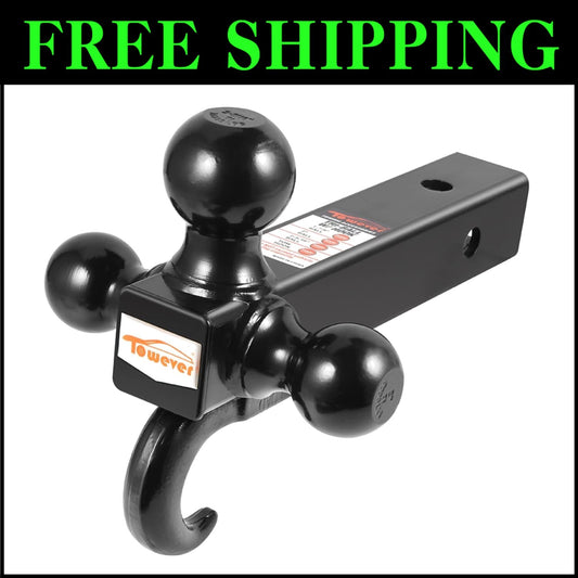 Class 3/4 Trailer Hitch with 2-Inch Ball & Hook - Versatile Towing Solution