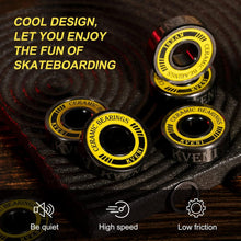Load image into Gallery viewer, Durable 608rs Skateboard Bearings with Washers - Precision ABEC 9 Performance