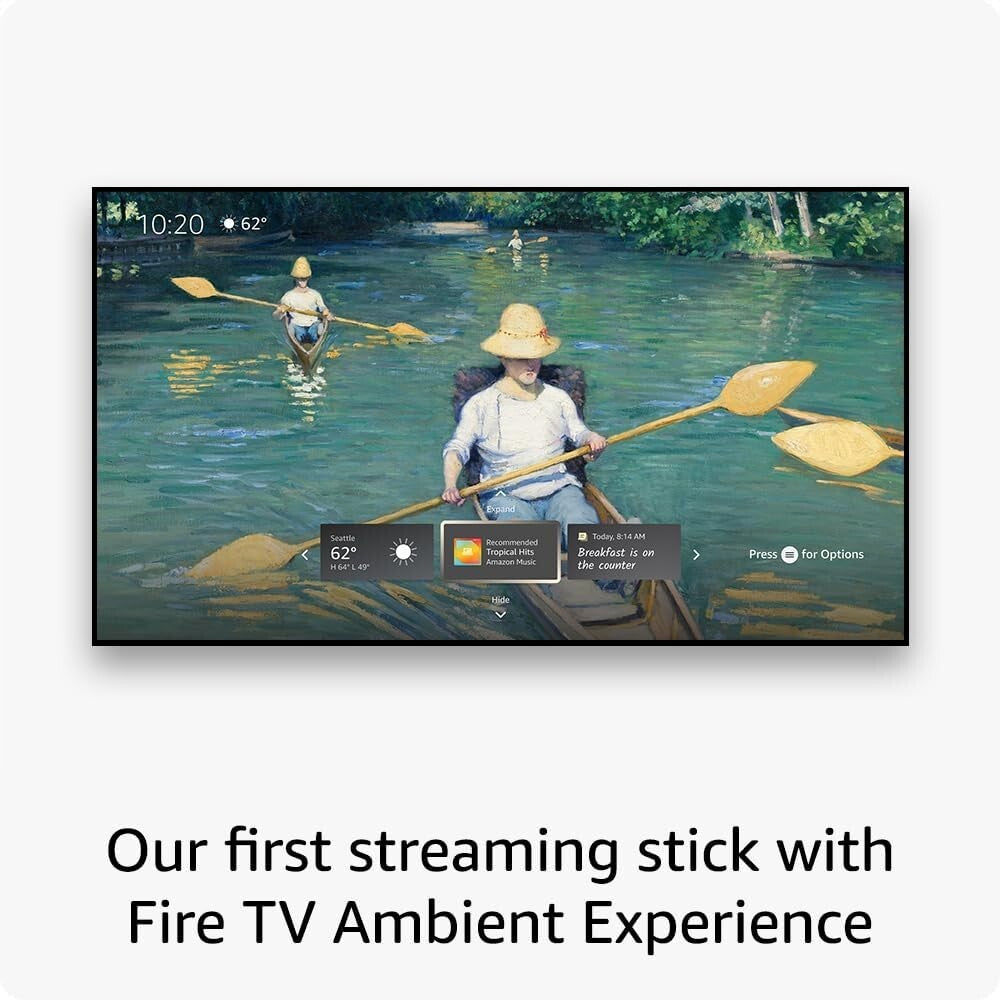 Experience 1.5 Million+ Titles: Fire TV Stick 4K Max with Dolby Audio & Control