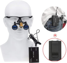 Load image into Gallery viewer, Lightweight 3.5X Magnification Head Lamp with Clip-on Filter for Precision Work