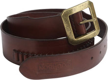 Load image into Gallery viewer, Adjustable 100% Leather Bandolier Belt for .22 Ammo - Unisex, 47-inch Size