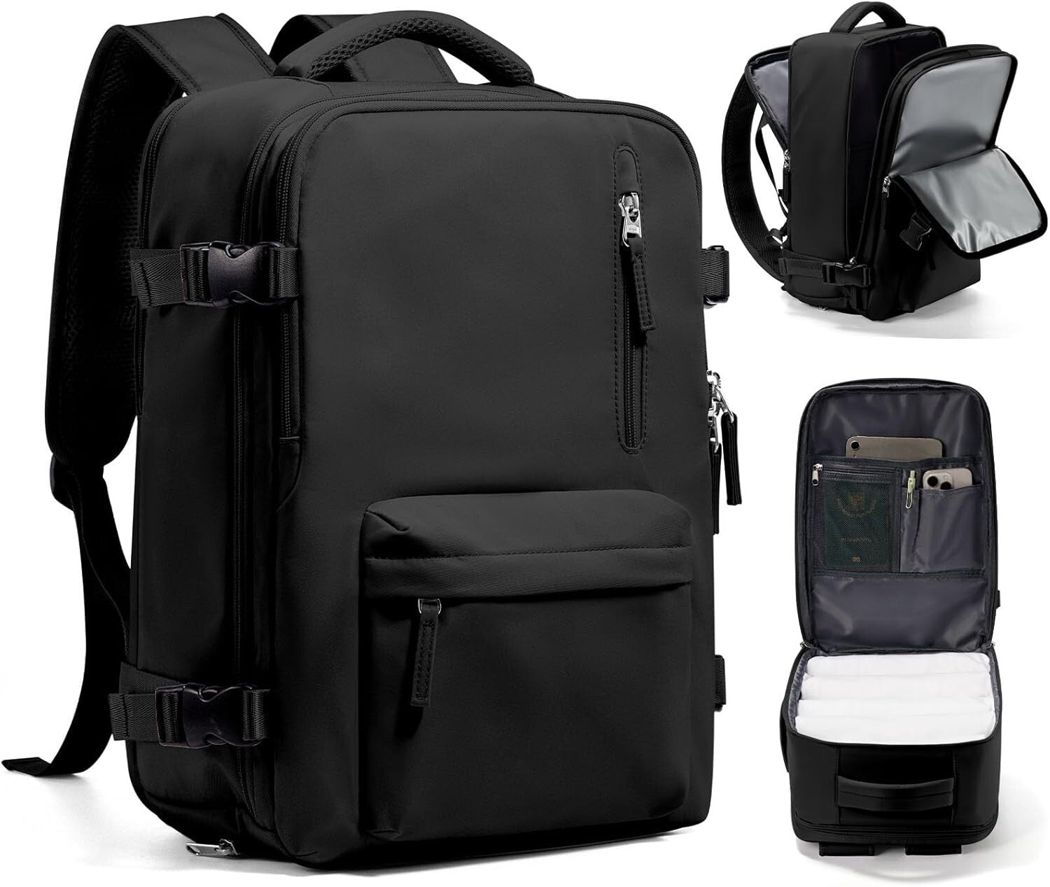 Stylish Carry-On Travel Backpack for Men and Women - Perfect for Professionals