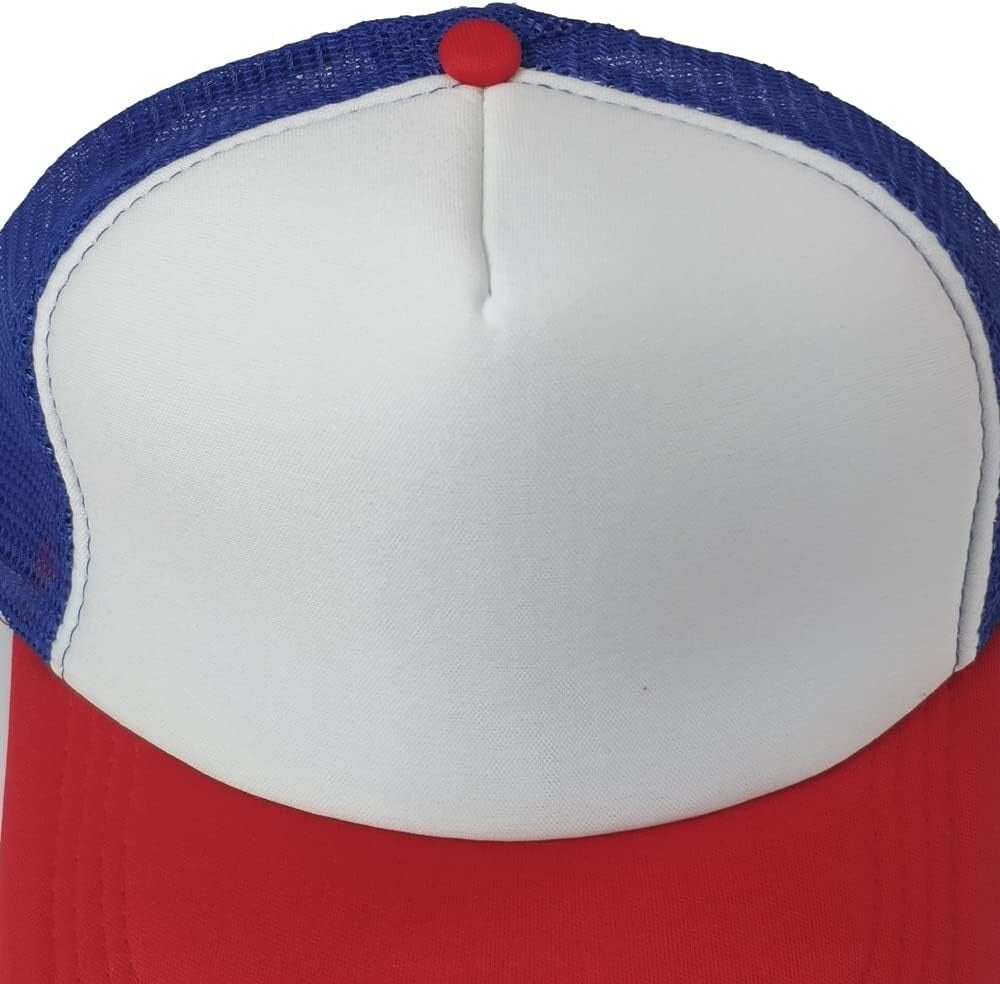 Elegant Sublimation Blank Trucker Hats - 12-Pack DIY Snapback Caps for Events