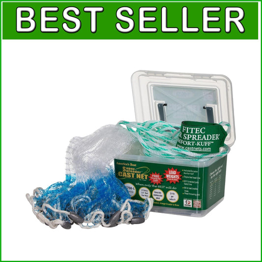 Versatile RS750L Super Spreader Net - Ideal 5' Radius for All Fishing Needs