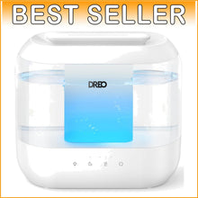 Load image into Gallery viewer, Whisper-Quiet 4L Humidifier with Night Light – Ideal for Baby Nursery &amp; Bedroom
