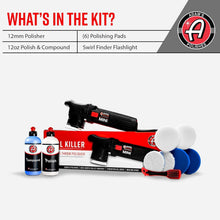 Load image into Gallery viewer, Powerful 12mm Electric Car Buffer for Perfect Paint Correction &amp; Swirl Removal