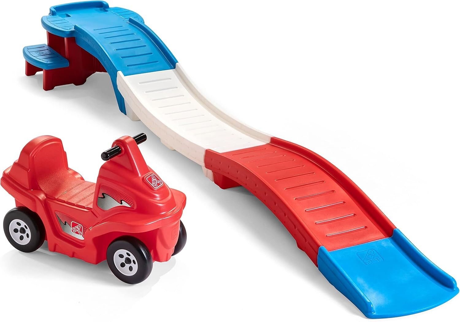 Durable Kids Roller Coaster Toy - Safe Ride-On Car for Toddlers Aged 2-5