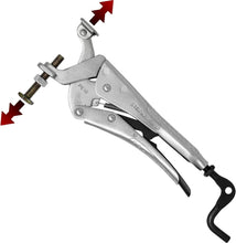 Load image into Gallery viewer, Versatile 10-Inch Reverse-Action Clamping Pliers with Adjustable Magnetic V-Pad