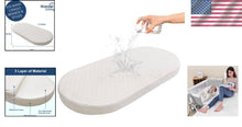 Load image into Gallery viewer, Comfortable Hypoallergenic Oval Baby Mattress - Lightweight 20" x 33" Design