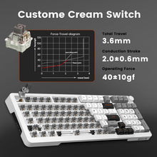 Load image into Gallery viewer, Premium Wireless Mechanical Keyboard with Five Device Connection &amp; Gasket Mount