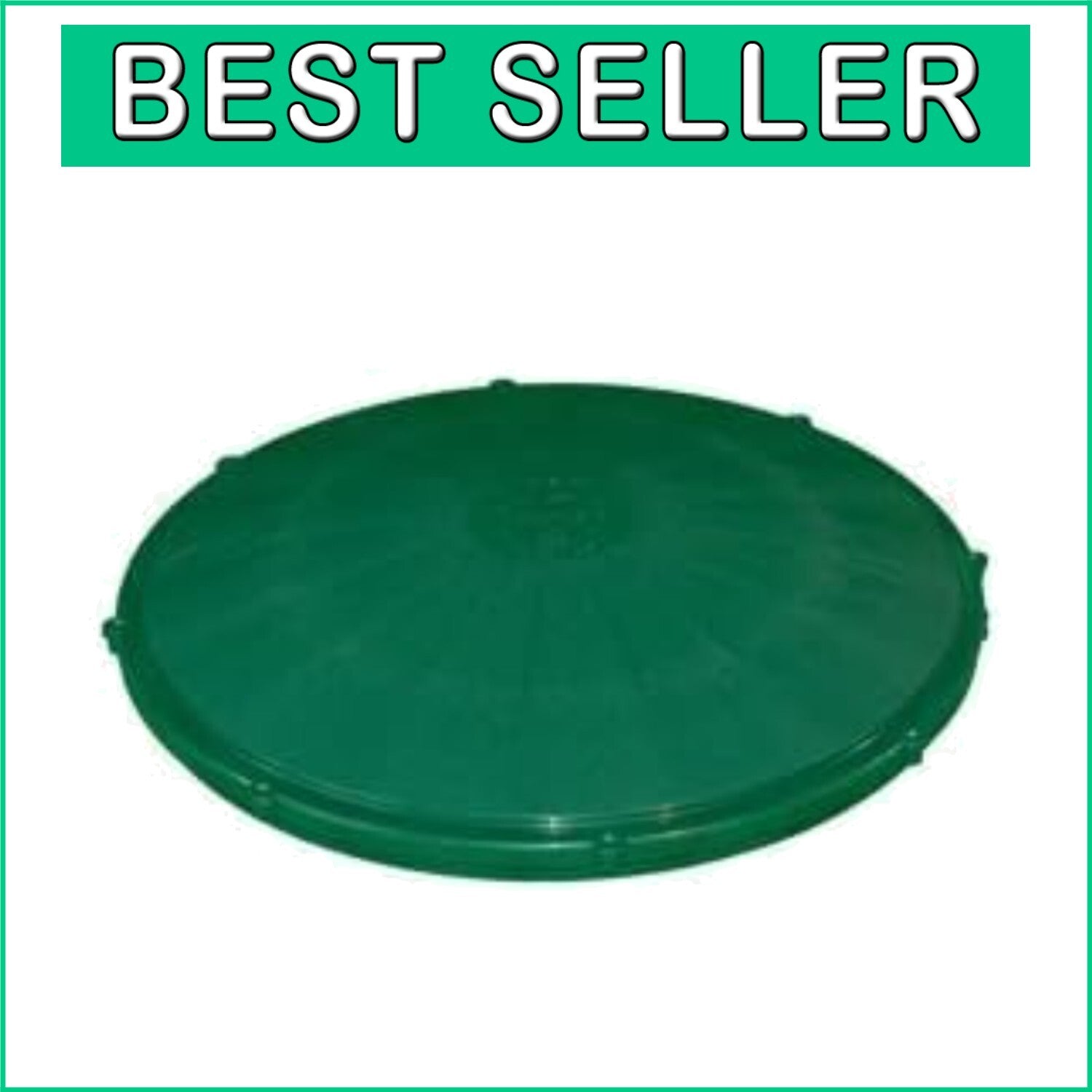 Lightweight 24" High-Density Domed Septic Lid - Ideal for Riser Applications