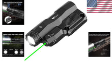 Load image into Gallery viewer, Picatinny M-LOK Tactical Flashlight with Touch Pad &amp; 2400 Lumens Light Power