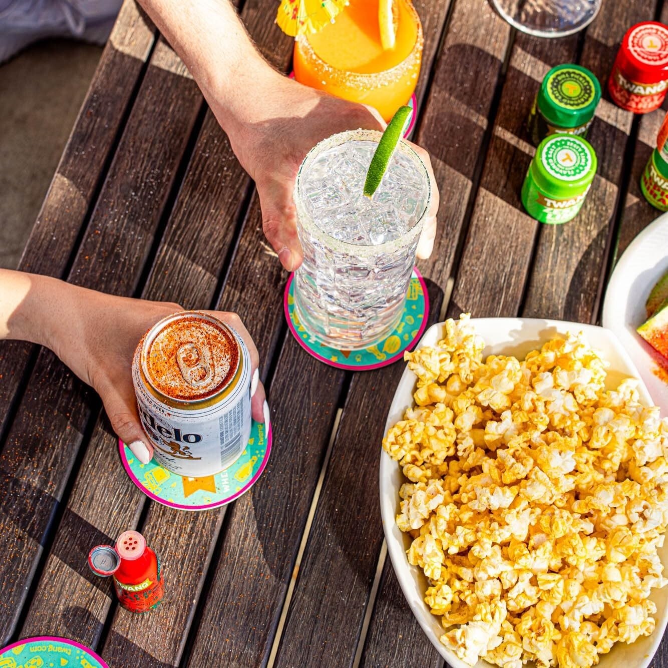 Authentic Mexican Chili Lime Beer Salt - 24 Mini Bottles for Ultimate Flavor